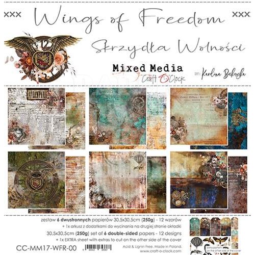 WINGS OF FREEDOM - 12 x 12